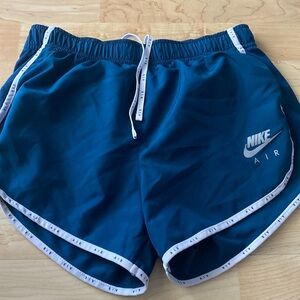 Women’s Nike Air blue/gray shorts size small